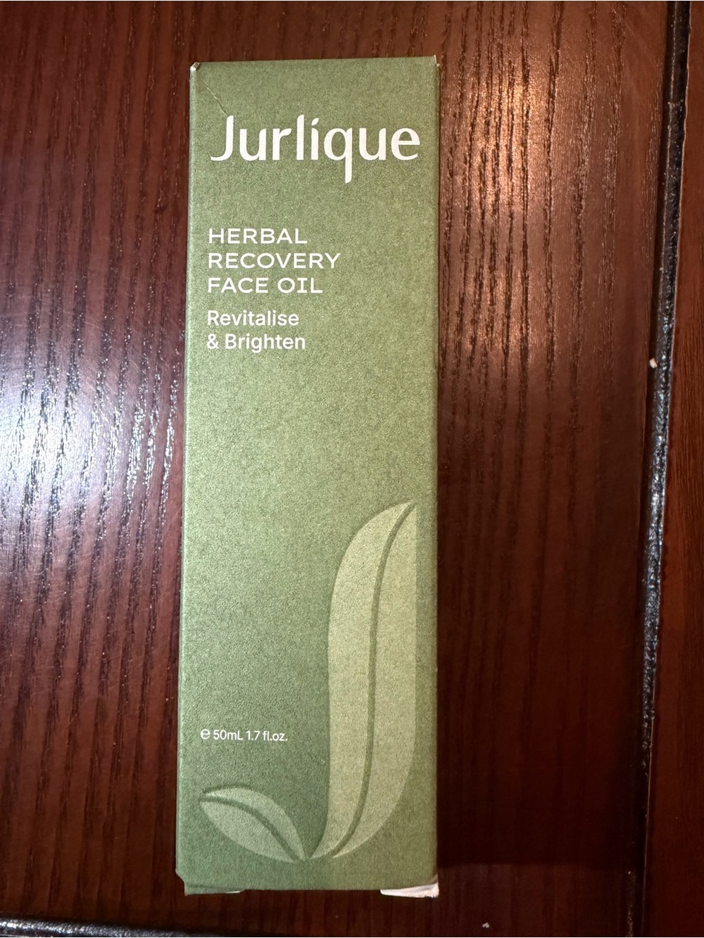 Herbal Recovery Face Oil — Green
